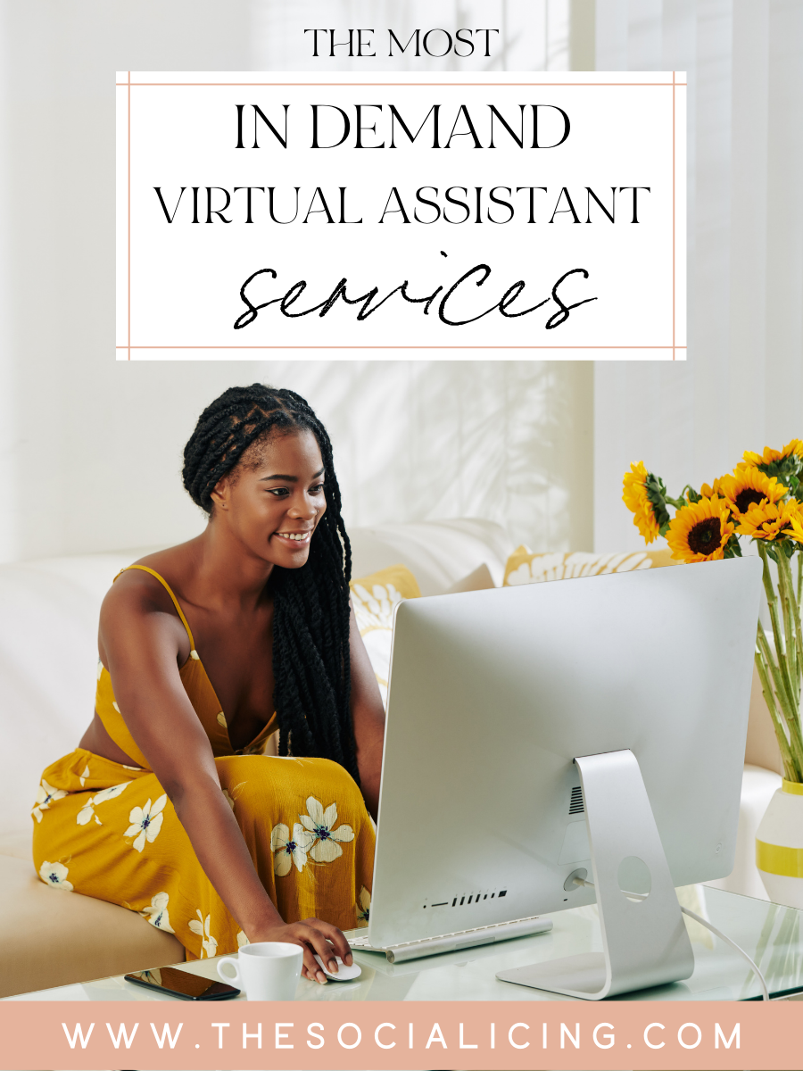 most in-demand virtual assistant services